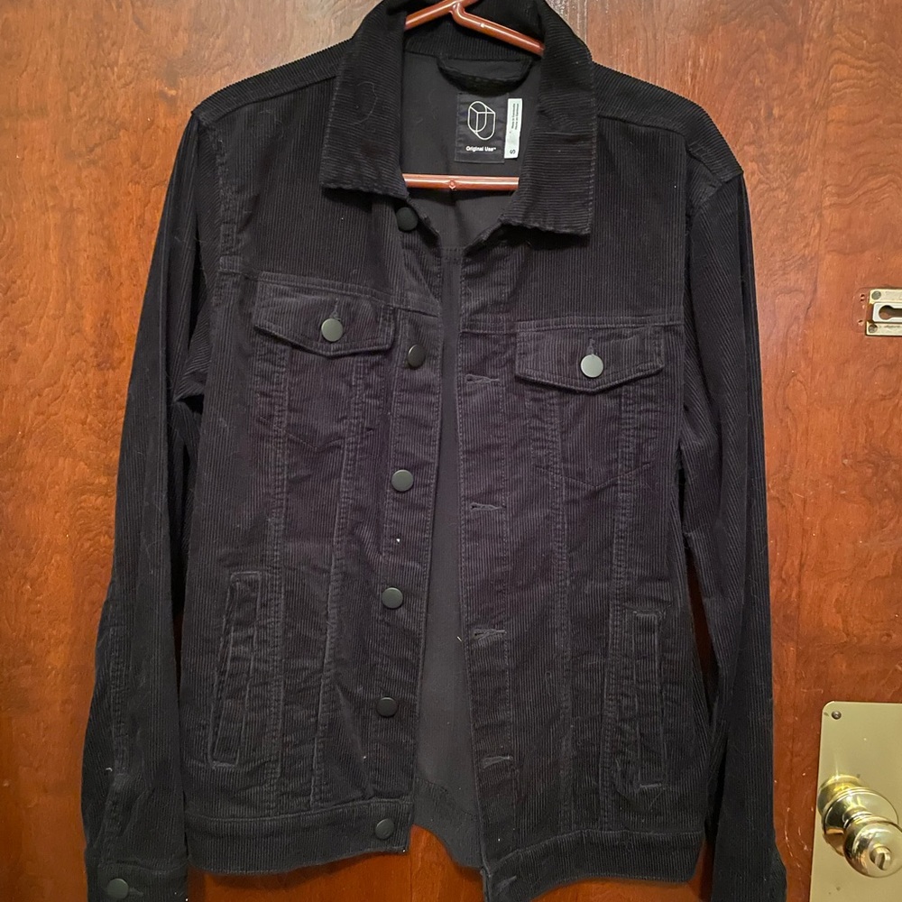 Black Corduroy Jacket